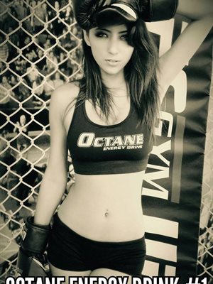 Yvonne OCTANE Energy Drink™ Girl & Model